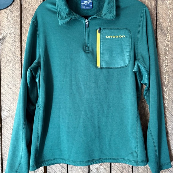 Campus Heritage Other - Oregon Ducks Quarter-Zip Pullover-M